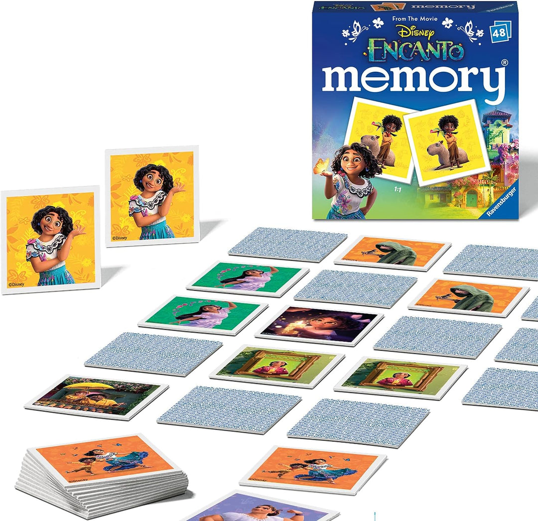 Ravensburger Disney Encanto Toys – lehrreiches Mini-Memory-Spiel für Kinder ab 3 Jahren
