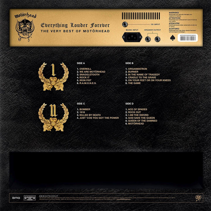 Motörhead – Everything Louder Forever – The Very Best Of (2LP) [VINYL]
