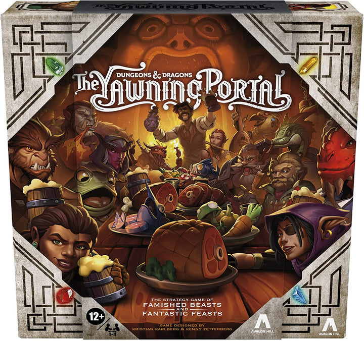 Avalon Hill Dungeons & Dragons: The Yawning Portal Game, D&D Strategy Board for 1-4 Players