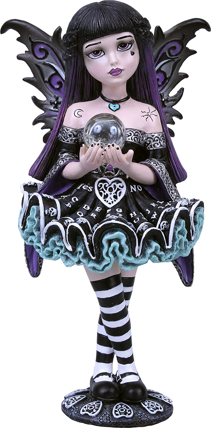 Nemesis Now Mystique Feenfigur, Schwarz, 16,5 cm