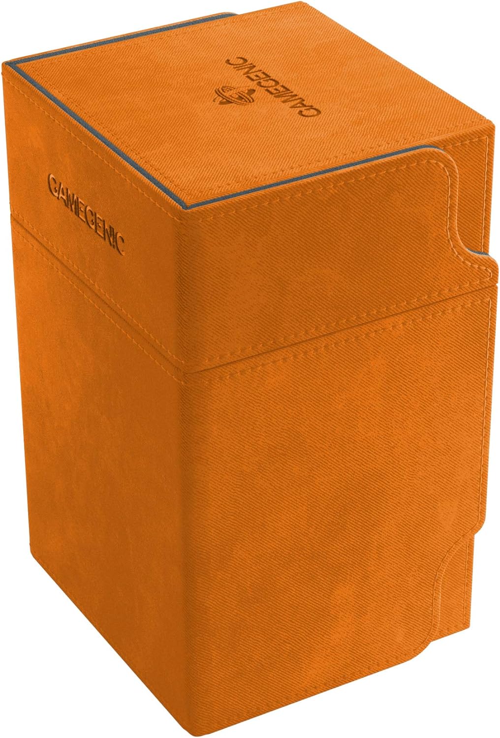 Gamegenic Watchtower 100-Card Convertible Deck Box, Orange