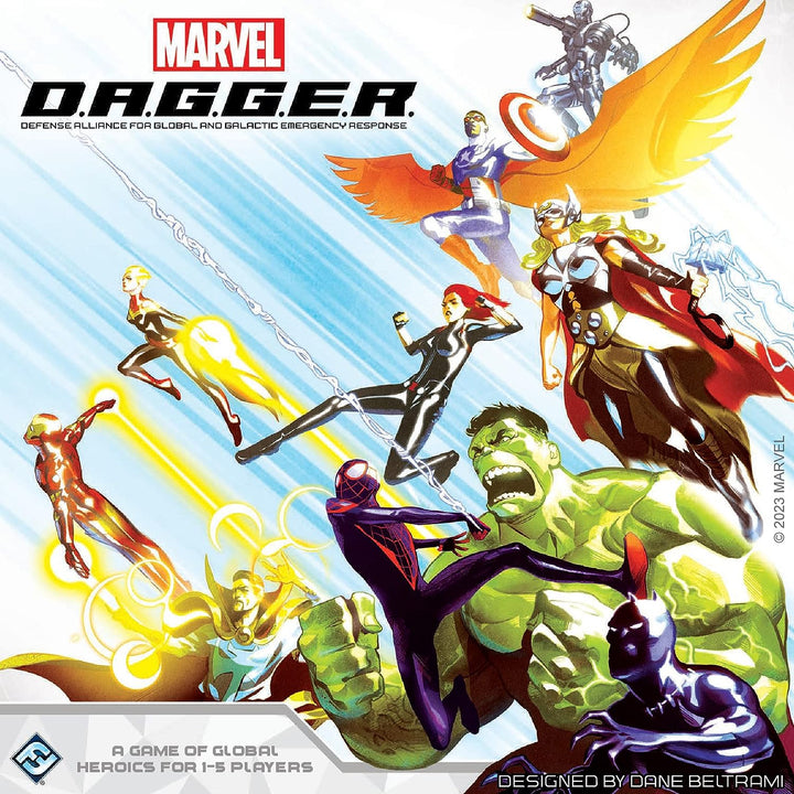 Fantasy Flight Games Marvel D.A.G.G.E.R. Cooperative Board Game (FFGMD01)