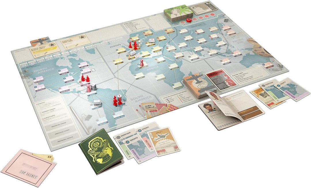 Z-Man-Spiele | Pandemic Legacy Staffel 0 | Brettspiel | Ab 14 Jahren | Für 2 bis 4 Personen