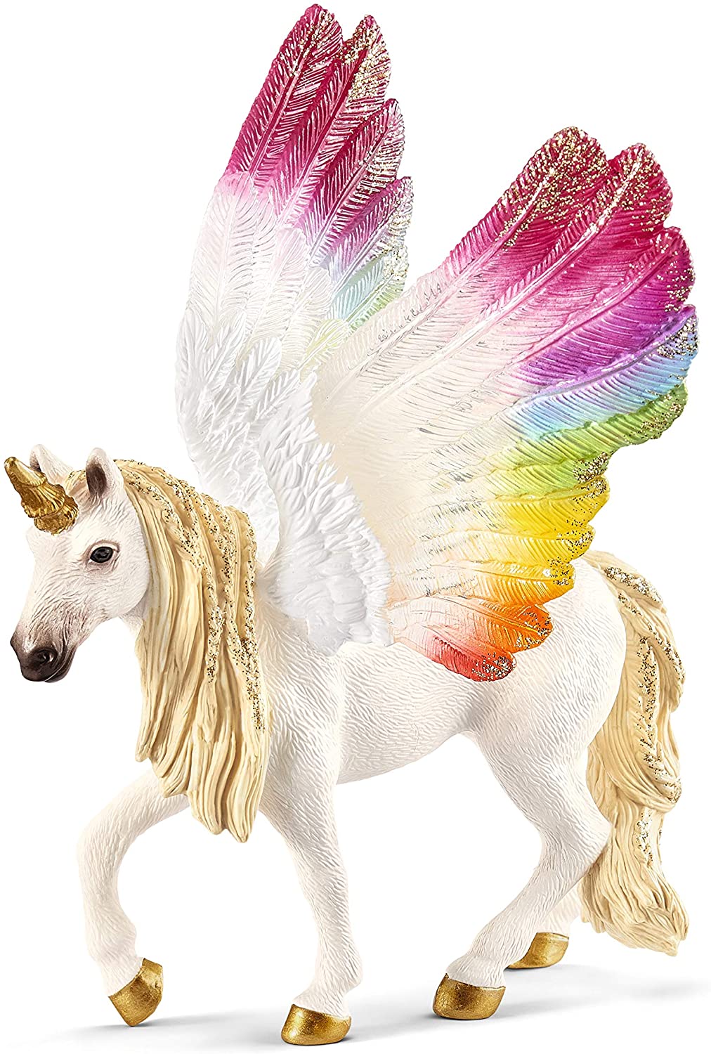 Schleich 70576 Geflügeltes Regenbogen-Einhorn-Fohlen