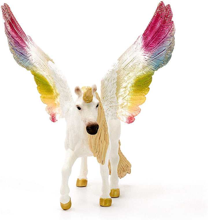 Schleich 70576 Geflügeltes Regenbogen-Einhorn-Fohlen