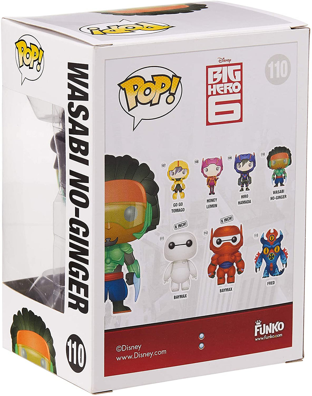 Big Hero 6 Wasabi No-Ginger Funko 75646 Pop! Vinyl Nr. 110