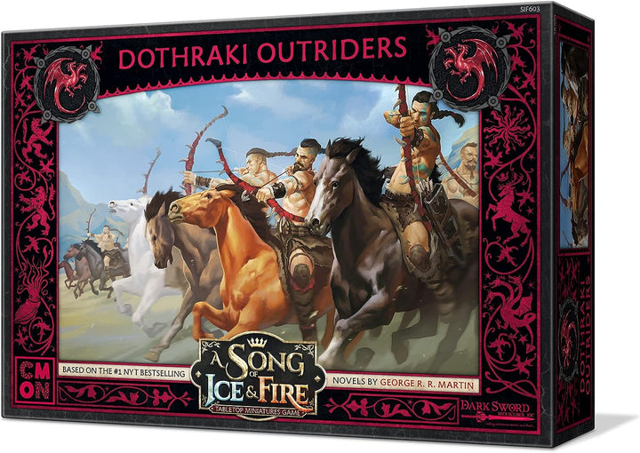 A Song of Ice and Fire Tabletop Miniatures Dothraki Outriders Unit Box