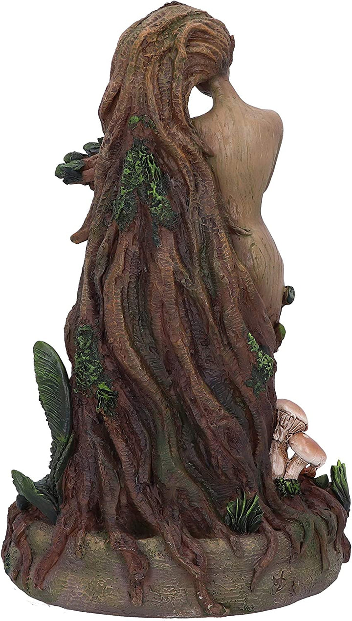 Lady Earth Female Tree Spirit Natürlicher Rückfluss-Räuchergefäß