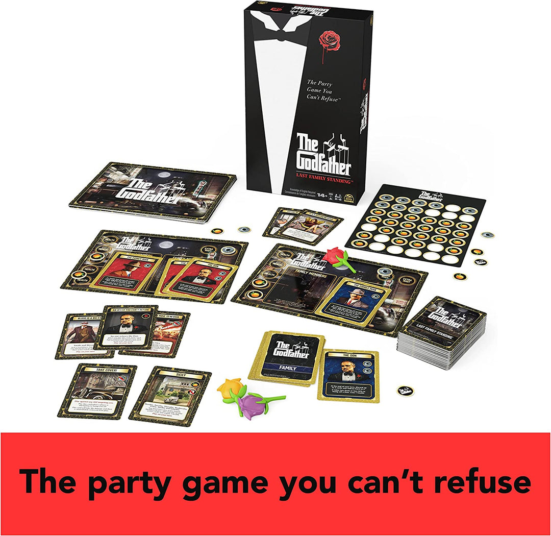 The Godfather, Last Family Standing Board Game Italian Film Fun Family Party Gam