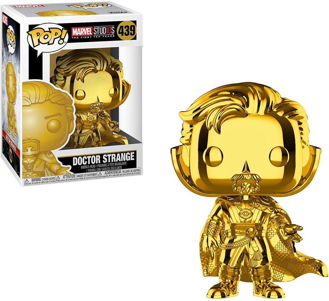 Marvel Studios Die ersten zehn Jahre Doctor Strange (Chrom) Funko 38481 Pop! Vinyl Nr. 439