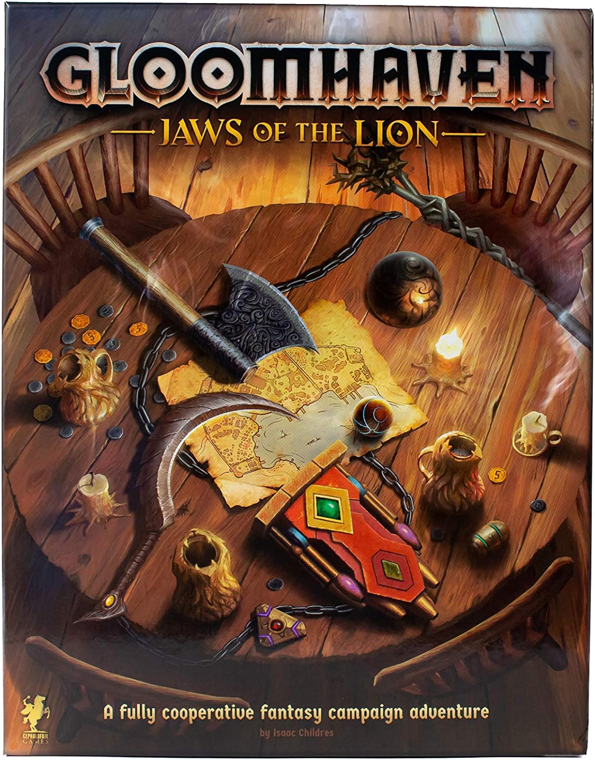 Cephalofair Games Gloomhaven: Jaws of the Lion Board Game 5