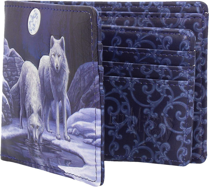 Nemesis Now Warriors of Winter Lisa Parker Geldbörse 10 cm Blau, PU