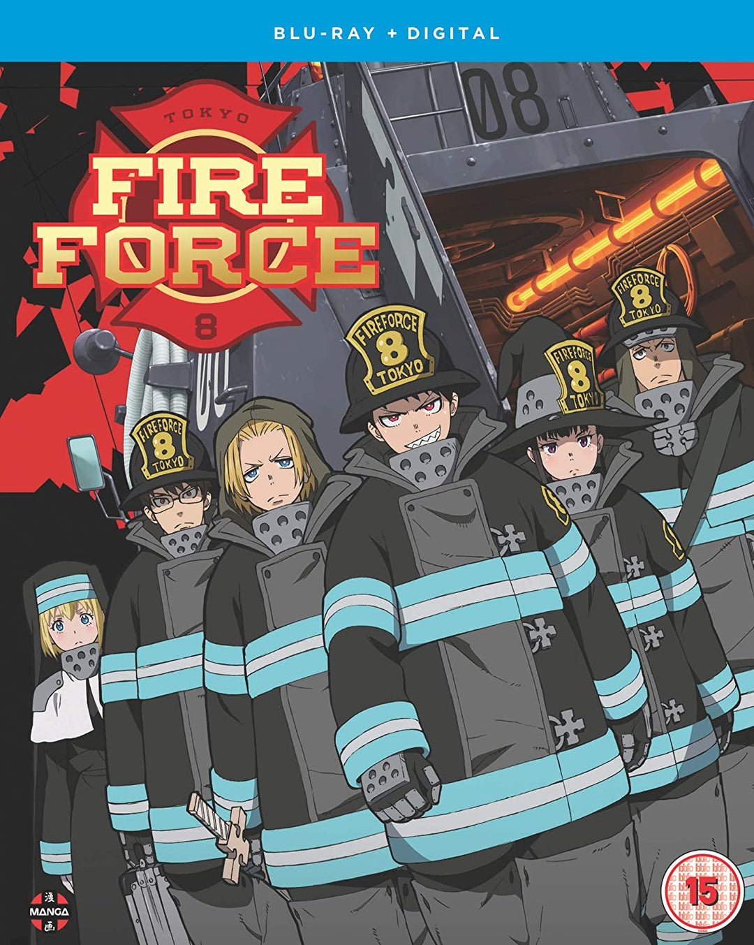 Fire Force: Staffel 1 Teil 1 (Episoden 1-12) [Blu-ray]