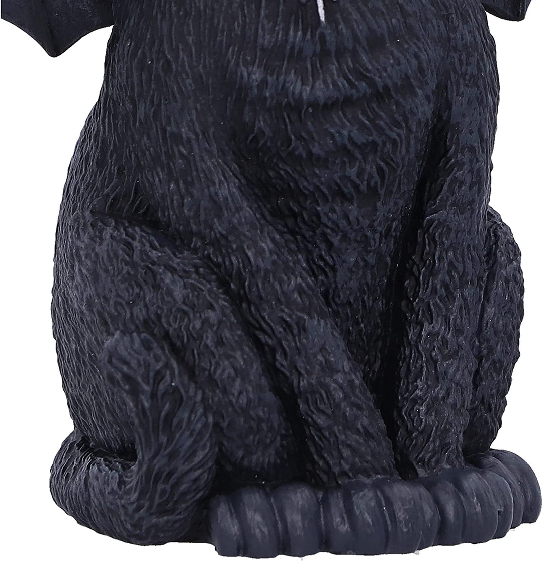 Nemesis Now Malpuss schwarze Fledermauskatze zum Aufhängen, dekoratives Ornament, 9,2 cm