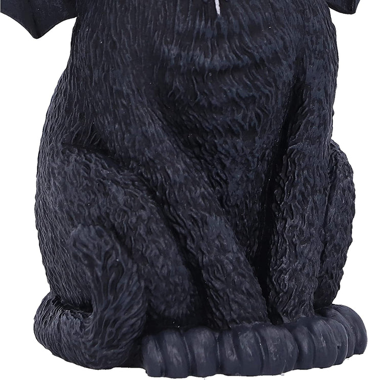 Nemesis Now Malpuss schwarze Fledermauskatze zum Aufhängen, dekoratives Ornament, 9,2 cm
