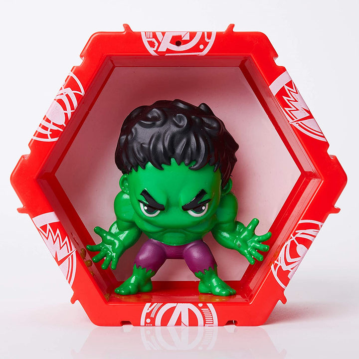WOW! PODS Avengers Collection – Unglaublicher Hulk | Leuchtende Superhelden-Wackelkopffigur | Offizielle Marvel-Spielzeuge, Sammlerstücke und Geschenke