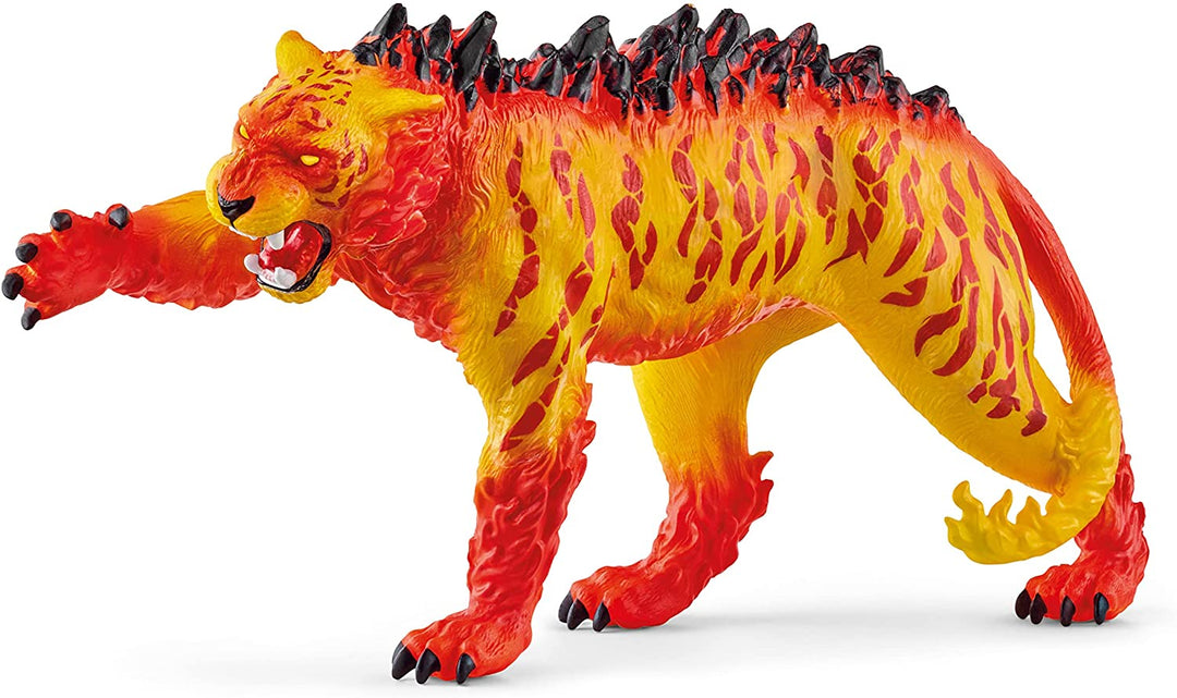 SCHLEICH 70148 Spielfigur - Lavatiger, Mehrfarbig