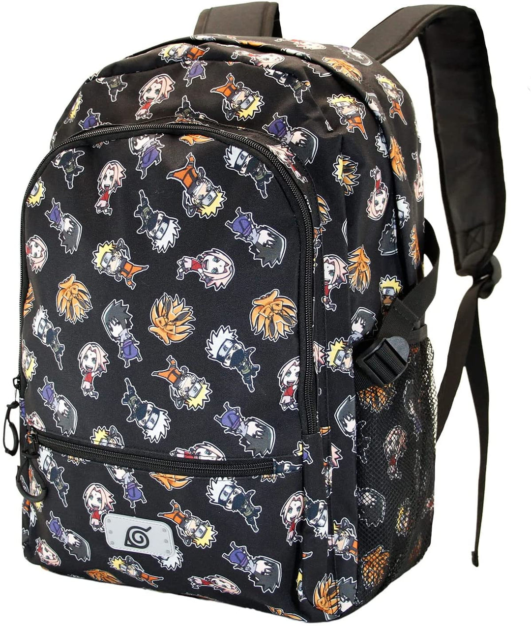 Naruto Wind-Fan HS Fight Backpack, Black