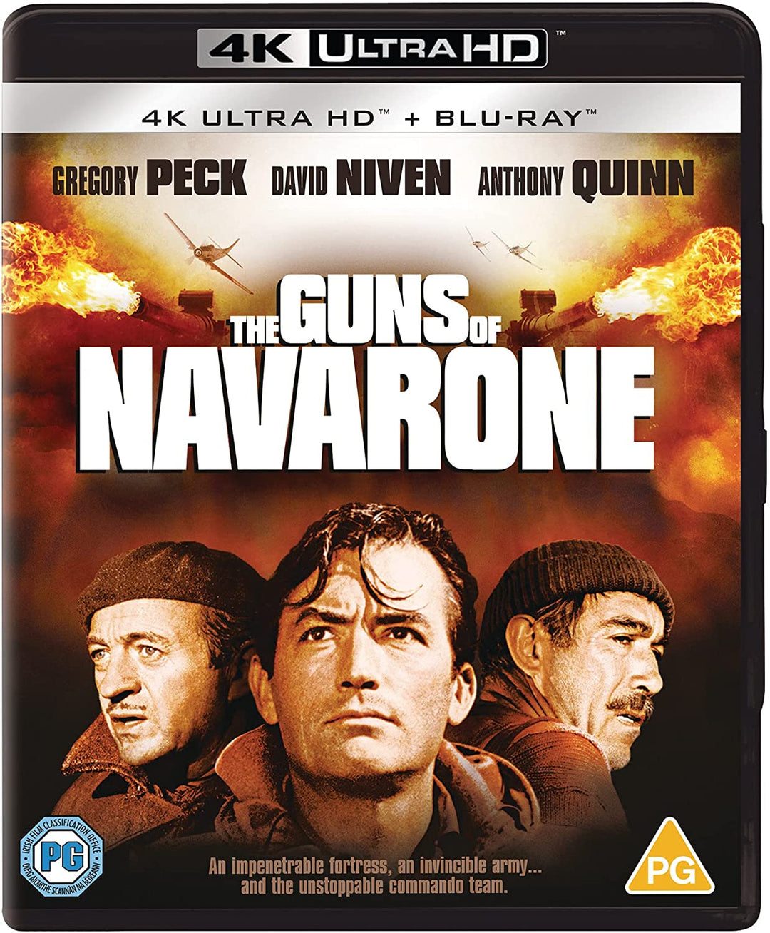 The Guns Of Navarone – 60. Jubiläum (2 Discs – UHD &amp; BD) [Blu-ray]