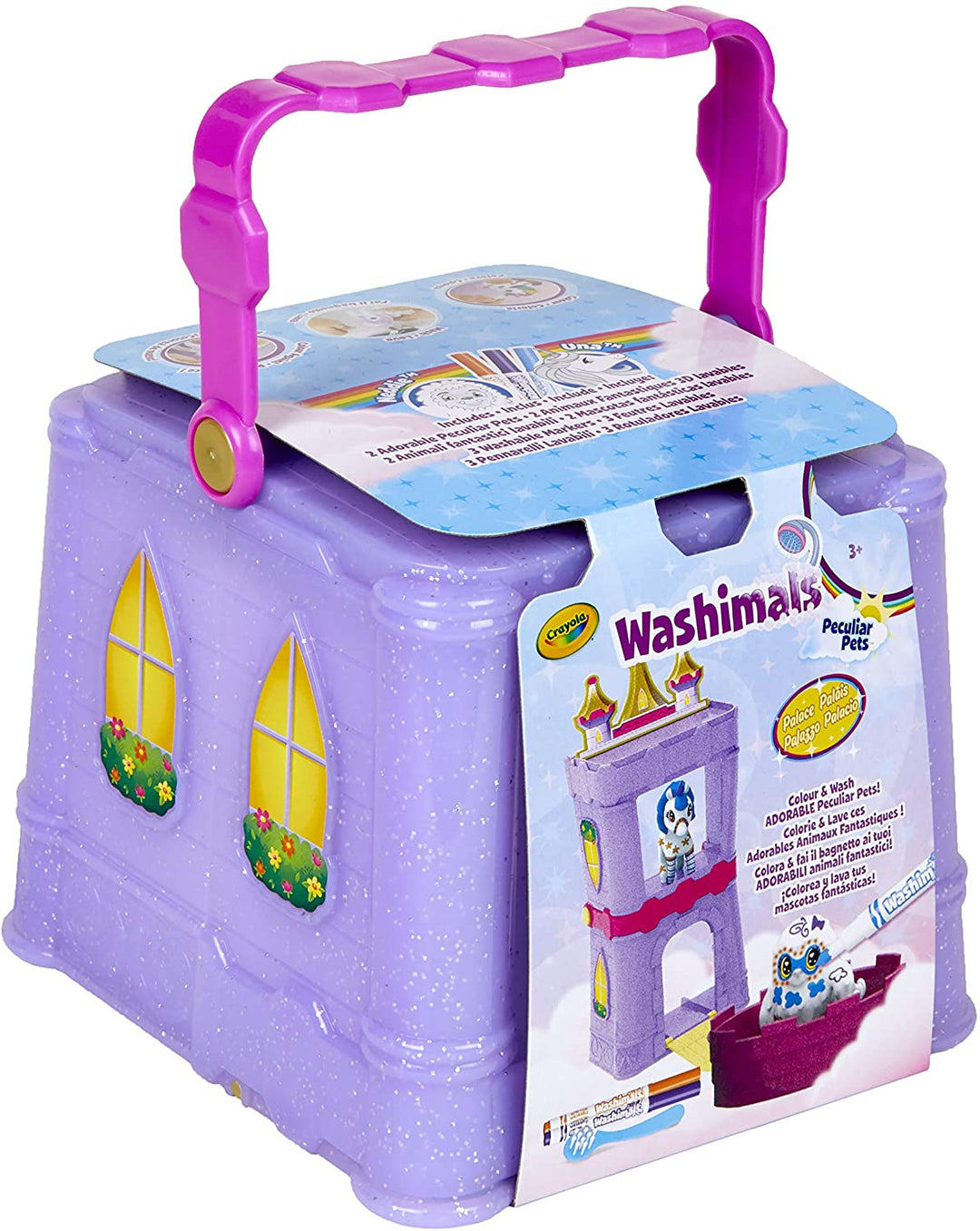 CRAYOLA 74-7358-E-000 Peculiar Pets Palace Case, kreative Mal- und Bastelkunst