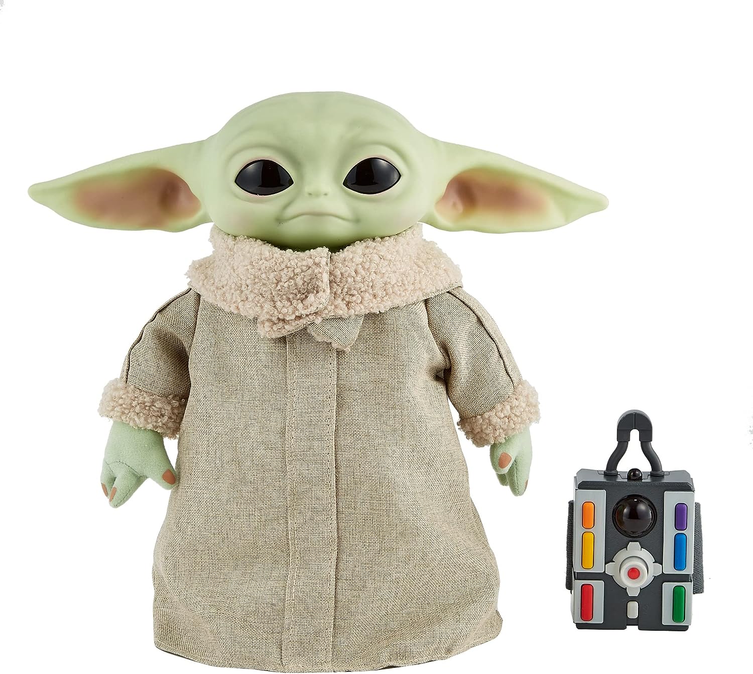 Star Wars Grogu 12-in Plush Motion RC Toy - Remote Control The Child from The Mandalorian