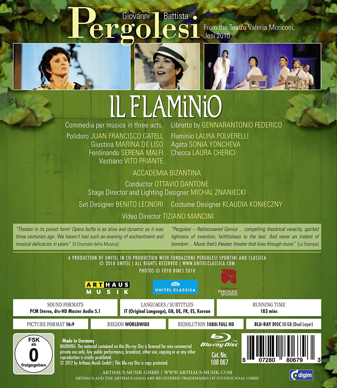 Il Flaminio [2013] – [Blu-Ray]