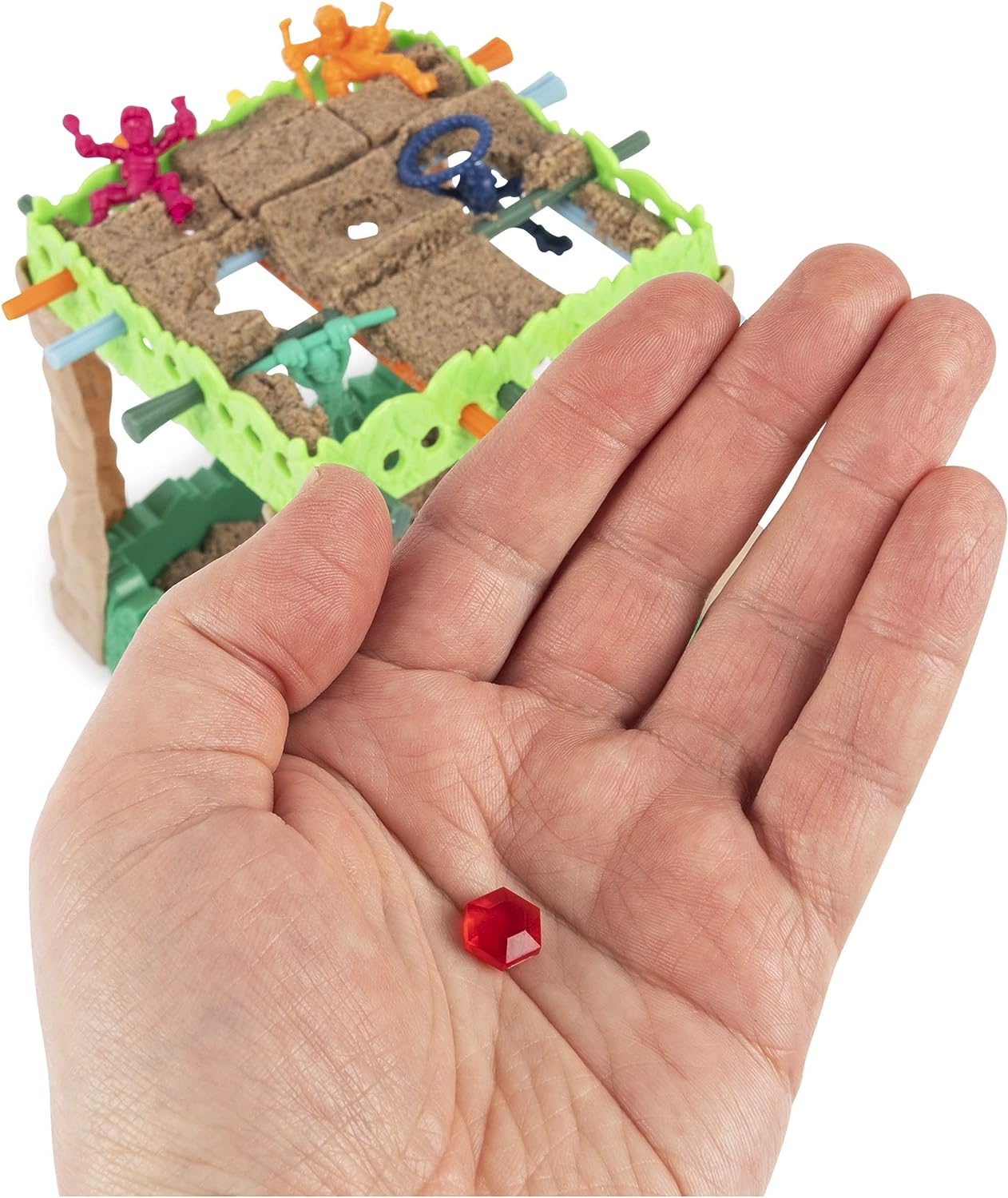 Spin Master Games Sink N’ Sand Quicksand Kids Board Game with Kinetic Sand 4