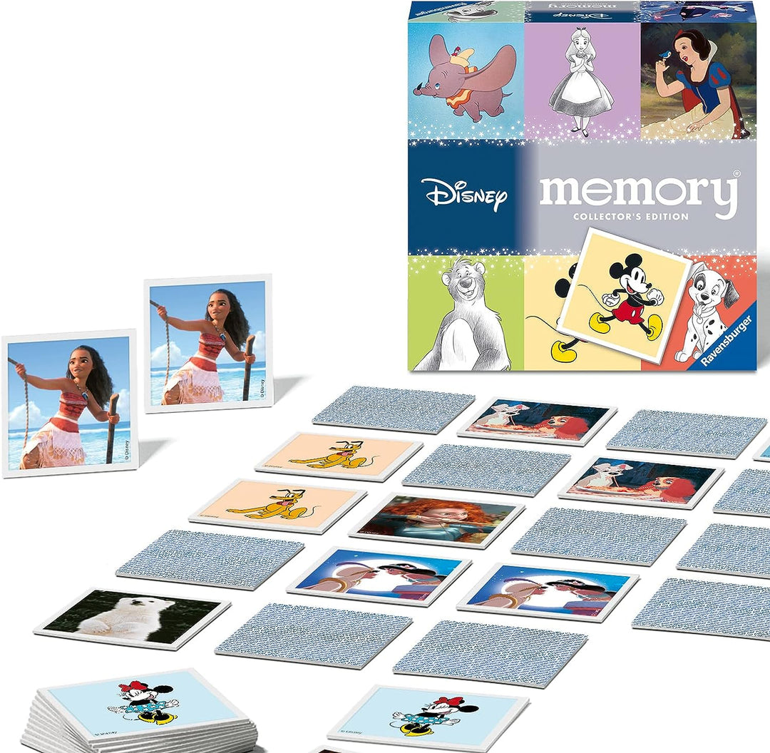 Ravensburger Disney Classics Collector's Memory - Matching Picture Snap Pairs Game For Kids