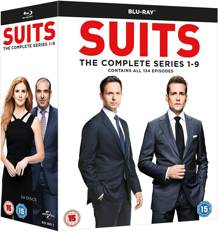 Suits Season 1-9  -Drama  [Blu-ray]