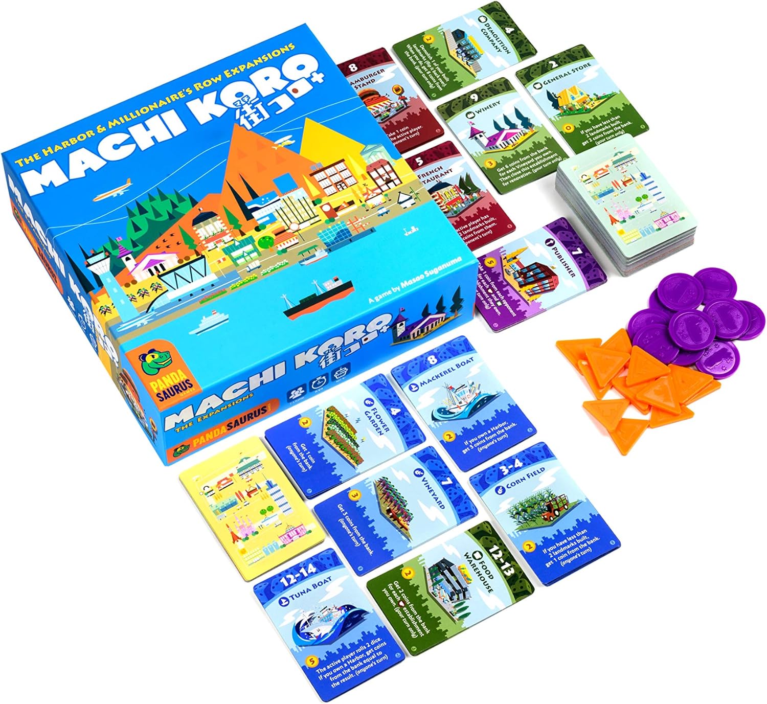 Pandasaurus Machi Koro 5th Anniversary Expansions 9