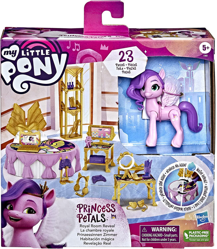 My Little Pony: Ein königliches Zimmer der neuen Generation enthüllt Blütenblätter von Prinzessin Pipp – 7,5 cm
