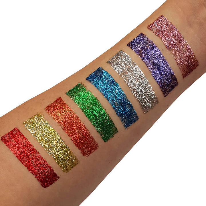 Classic Fine Face &amp; Body Glitter Gel von Moon Glitter – Pink – Kosmetische Festival-Glitzer-Gesichtsfarbe für Gesicht, Körper, Haare, Nägel – 12 ml