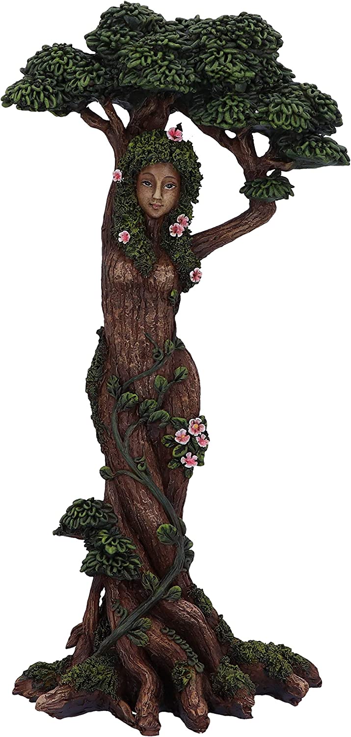 Mutter Natur weiblicher Baumgeist Waldfigur Ornament
