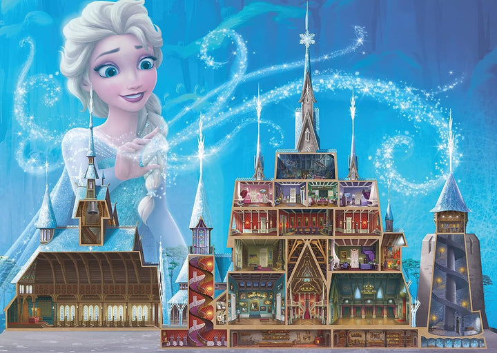 Ravensburger Disney Castles Elsa 1000 Piece Jigsaw Puzzles for Adults and Kids