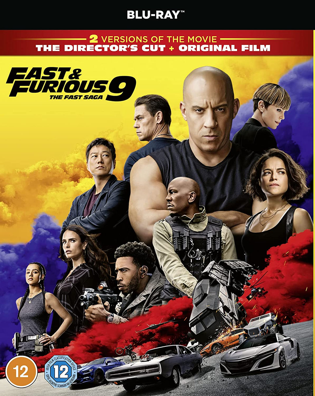 Fast &amp; Furious 9 [2021] [Region Free] – Action/Drama [Blu-ray]