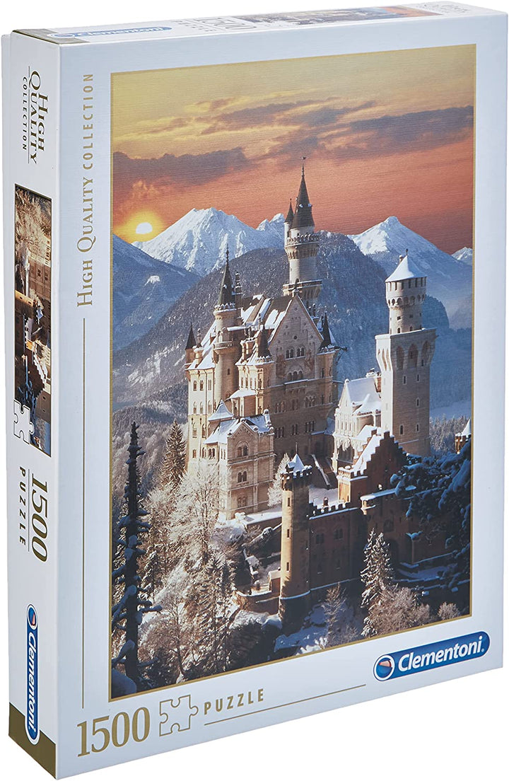 Clementoni – 31925 – Sammelpuzzle für Erwachsene und Kinder – Neuschwanstein – 1500 Teile