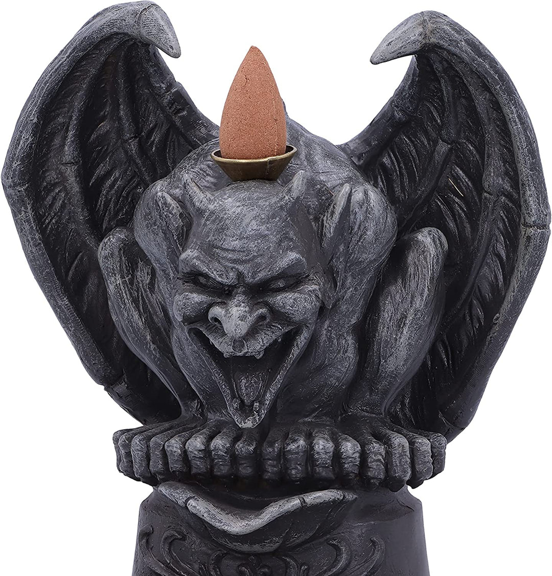 Nemesis Now Grotesque Smoke Backflow Räuchergefäß 17,8 cm, Grau