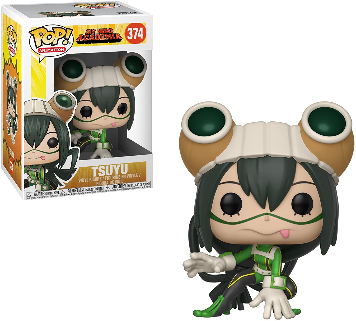 Funko Pop! Animation My Hero Academia - Tsuyu Asui (Tsu/Froppy) Vinyl Figure (32134) 8