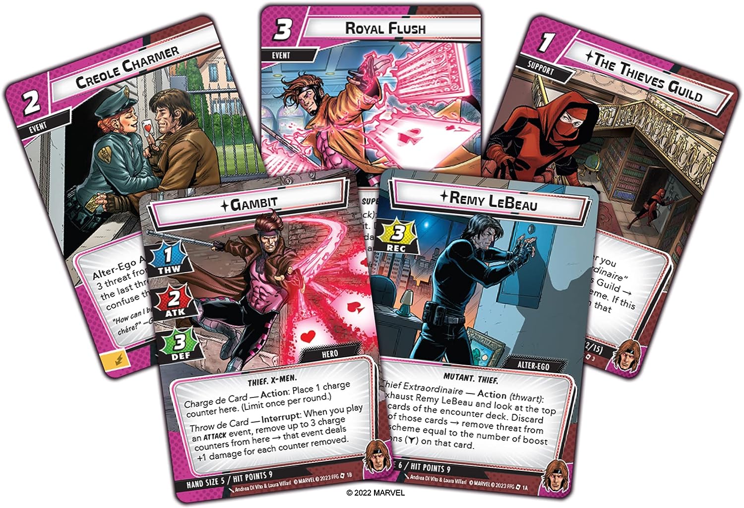 Fantasy Flight Games Marvel Champions: Gambit Hero Pack Card Game Expansion