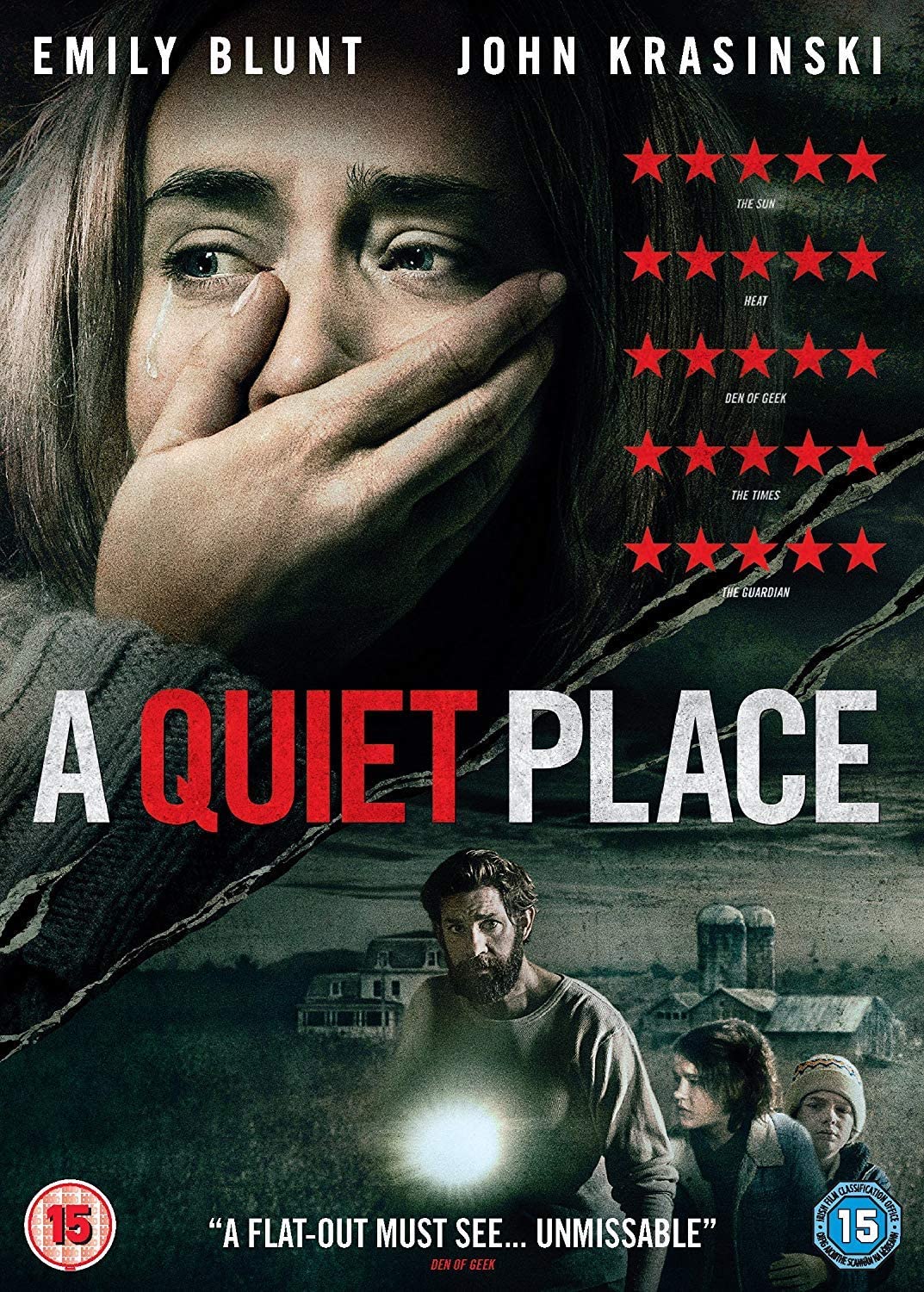 A Quiet Place (2018) - Horror Sci-Fi Thriller [DVD]