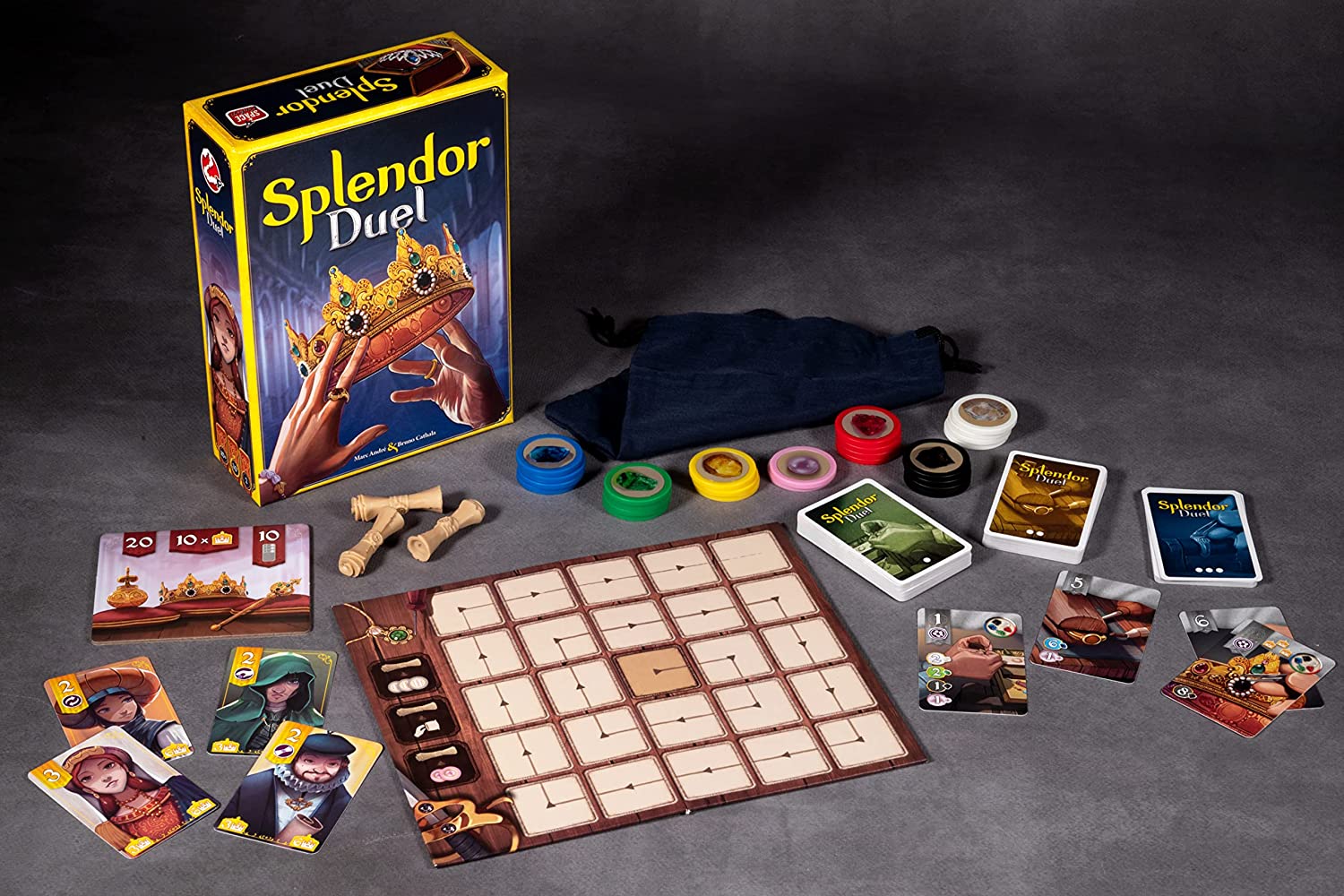 Space Cowboys Splendor Duel Board Game 6