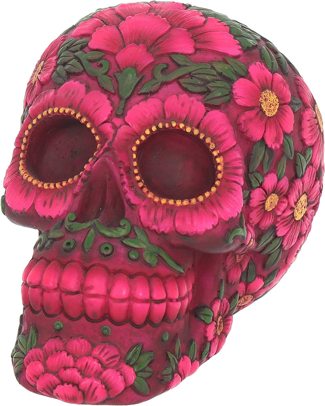 Nemesis Now Zuckerblütenschädel 14,5 cm, Fuchsia