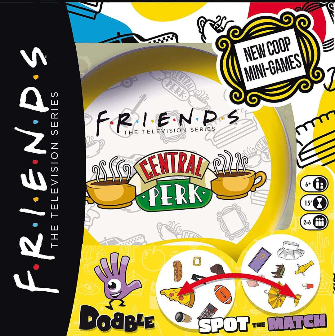 Jochbein | Dobble-Freunde | Kartenspiel | Ab 6 Jahren | 2-8 Spieler | 15 Minuten Spielzeit