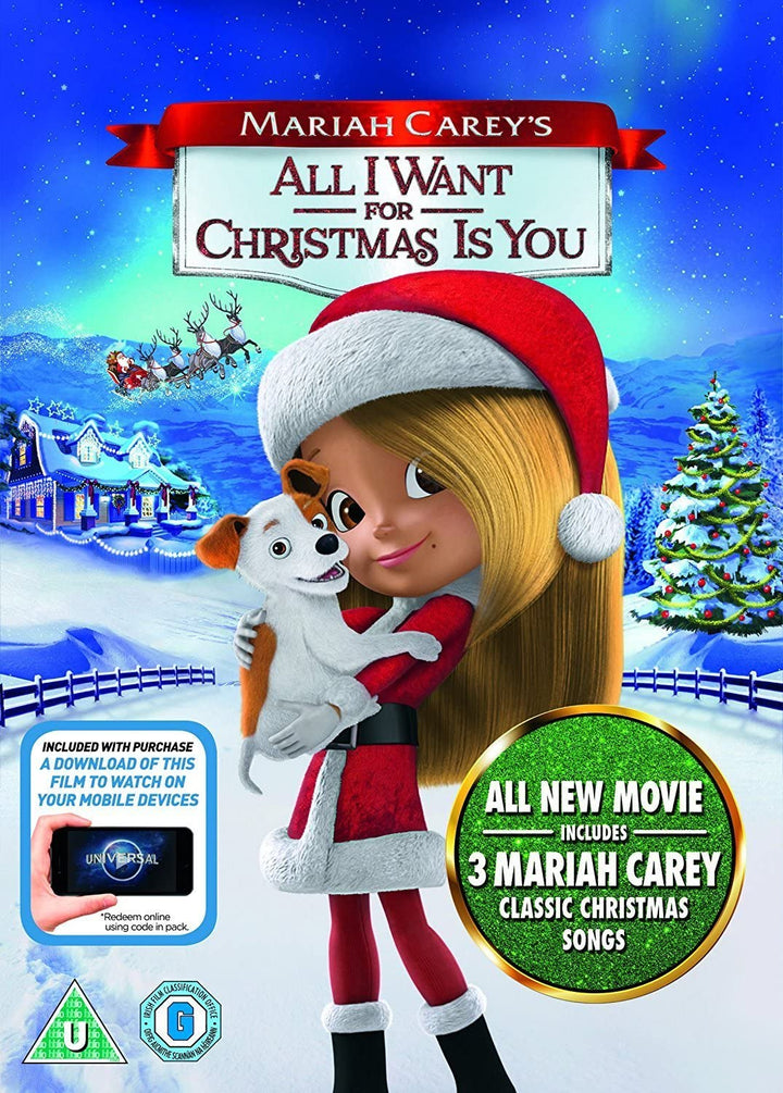 Mariah Careys „All I Want for Christmas is You“ [2017] – Animation [DVD]