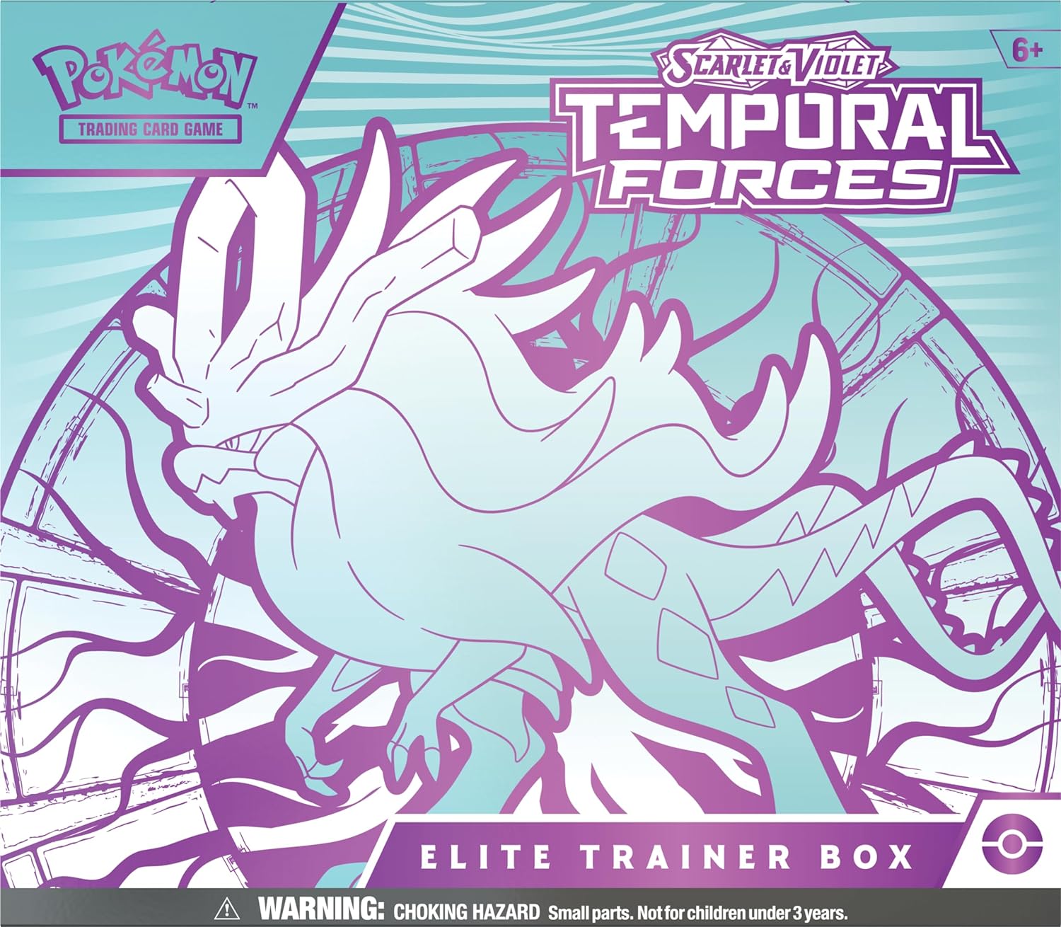 Pokemon - Scarlet & Violet - Temporal Forces - Elite Trainer Box - Walking Wake 4