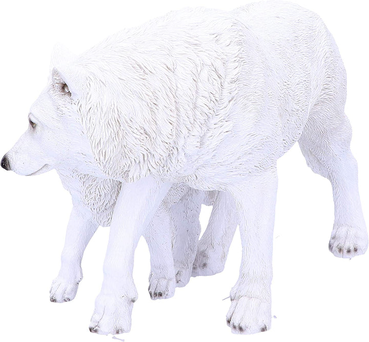 Nemesis Now U4774P9 Winter Offspring Figur, 27,5 cm, Kunstharz, Weiß, Einheitsgröße