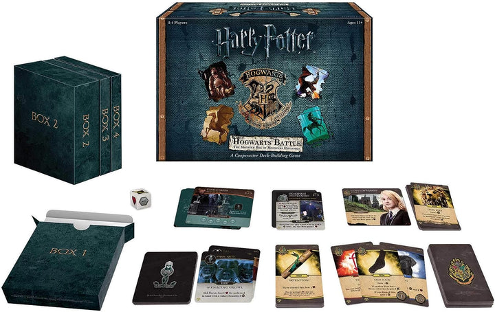 USAopoly - Harry Potter: Hogwarts Battle - Box of Monsters Expansion - Board Game