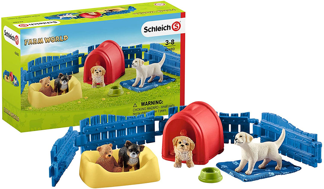Schleich 42480 Penna per cuccioli Farm World