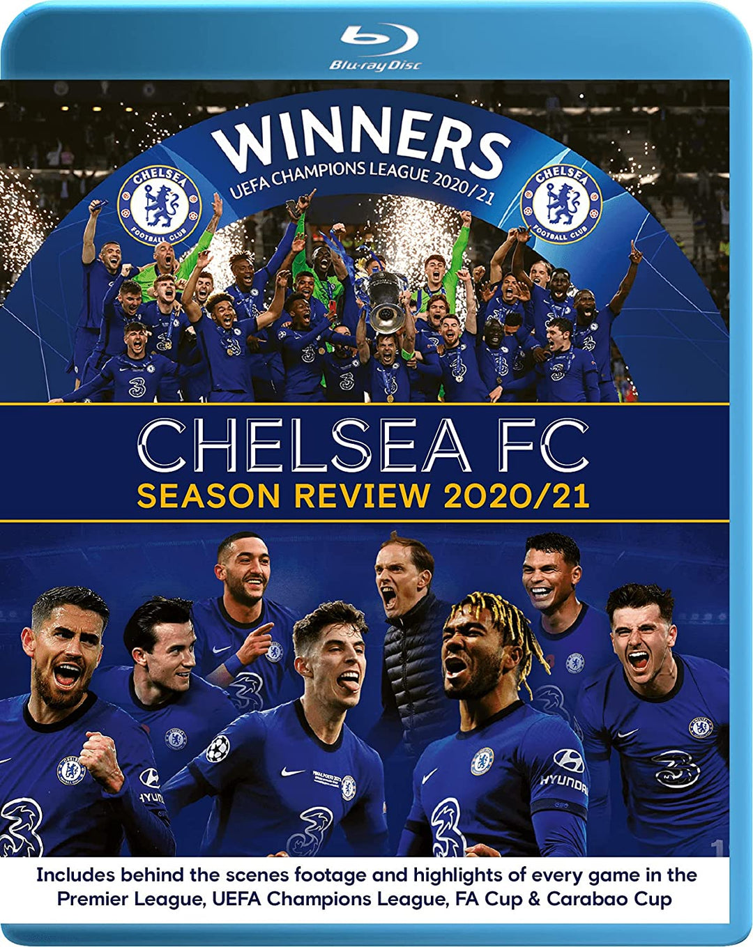 Champions of Europe – Chelsea FC Saisonrückblick 2020/21 [BLu-ray]