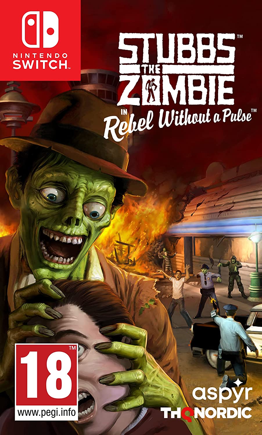 Stubbs the Zombie in Rebel Without a Pulse (Nintendo Switch)